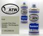 Preview: Ford, Levante Grey Mica Metallic / Montanagrau Metallic, 1 / XSC2554CM: 400ml Sprühdose + 400ml Klarlack - Set, von ATW Autoteile West.